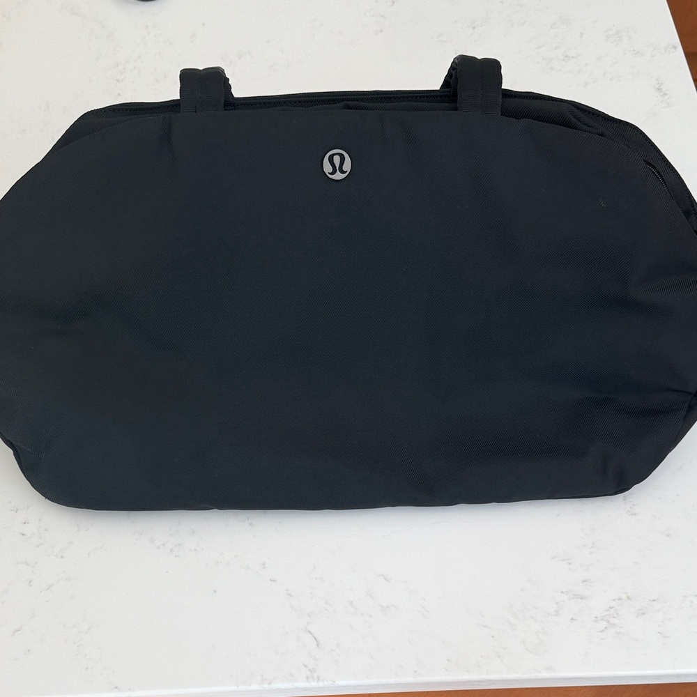 lululemon athletica Black Duffel Bag